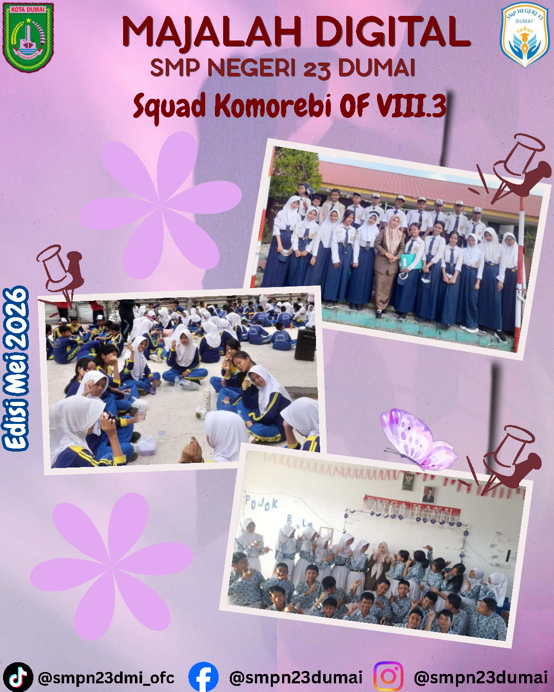 Majalah Edisi Kelas: VIII.3 | Squad Komorebi VIII.3 Vol.2 - Mei