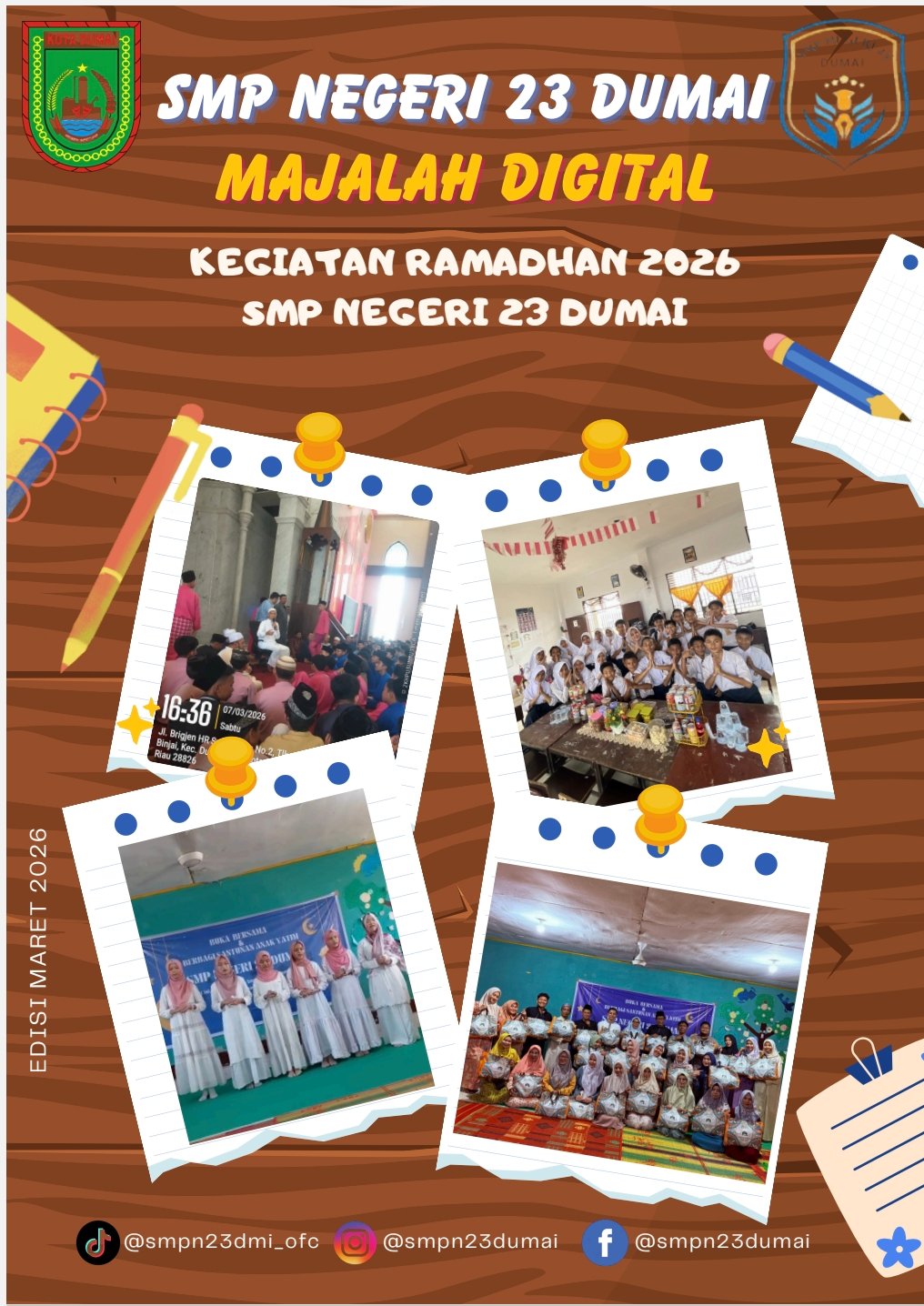 Majalah Edisi Kelas: VII.3 Fostclass Vol.2 - Maret