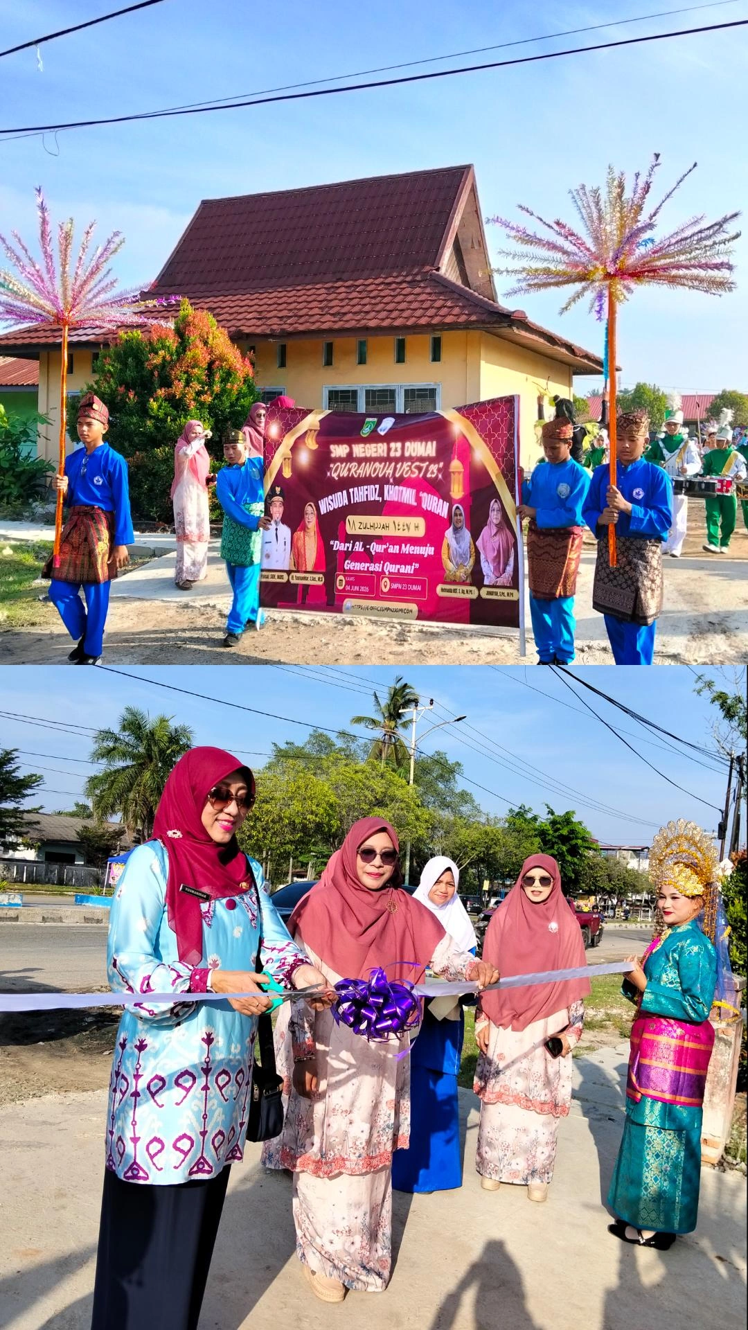 [HOT NEWS] Khidmat dan Haru, SMPN 23 Dumai Sukses Gelar Wisuda Tahfidz dan Khatam Al-Qur'an 2026