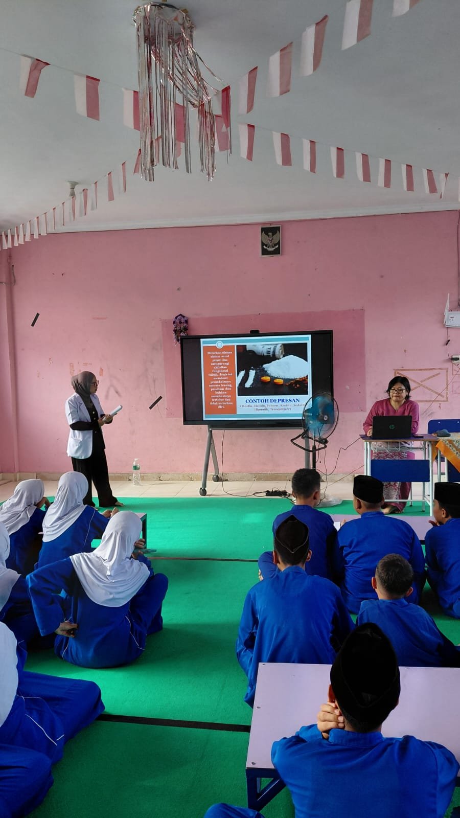 Wujudkan Generasi CERIA Tanpa Narkoba, SMPN 23 Dumai Gelar Sosialisasi Edukasi NAPZA